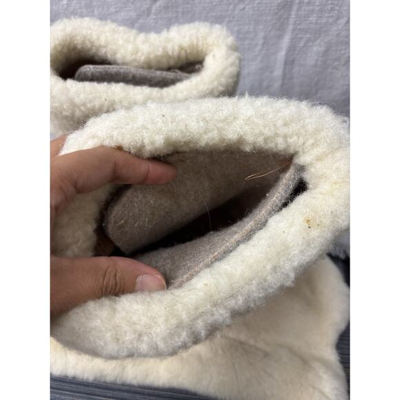 Steger Mukluks Moose hide brown winter snow boot women’s shoe size 10+ - Picture 4 of 9